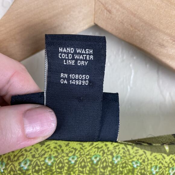 Lane Bryant Floral Tie Front Split Sleeve Blouse Womens Size 14/16 1X Fairycore - Picture 9 of 12